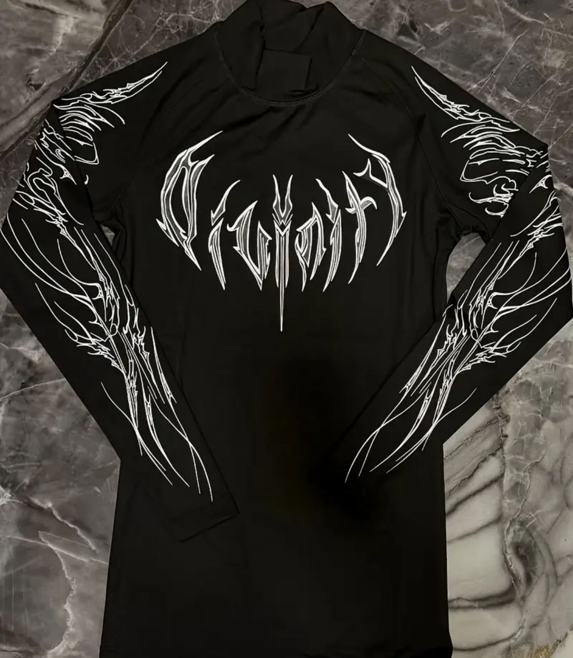 Dark Cathedral ™ Voidborn Long Sleeve Compression [Hybrit]