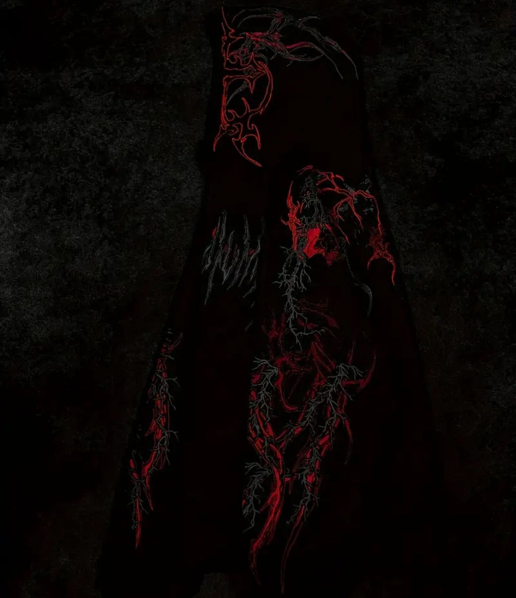 Void Tech™ Nightfall Hoodie [Inferno Red]