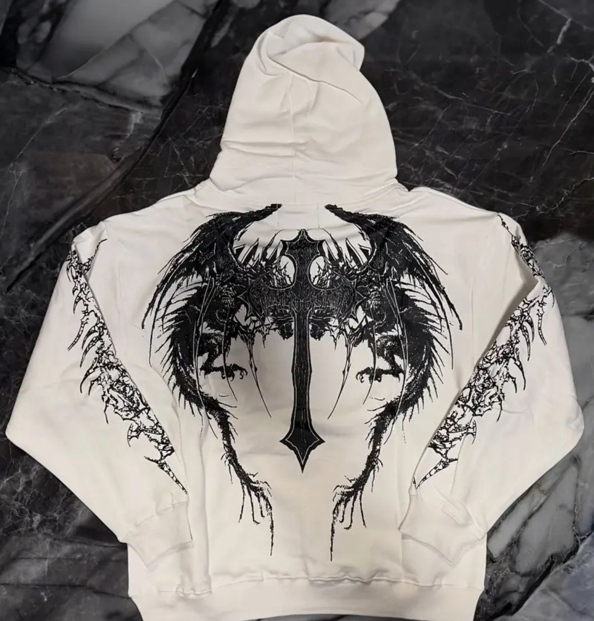 Void Tech™ Nightfall Hoodie [Divine White]